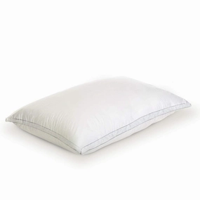 Down Alternative Gusset Organic Cotton Pillow in a Pillow 20" x 30" - White pillows,bed pillow,sleeping cushion