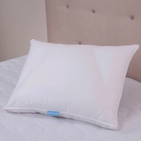DOWNLITE Posture Fit Back Sleeper Pillow - White pillows,bed pillow,sleeping cushion