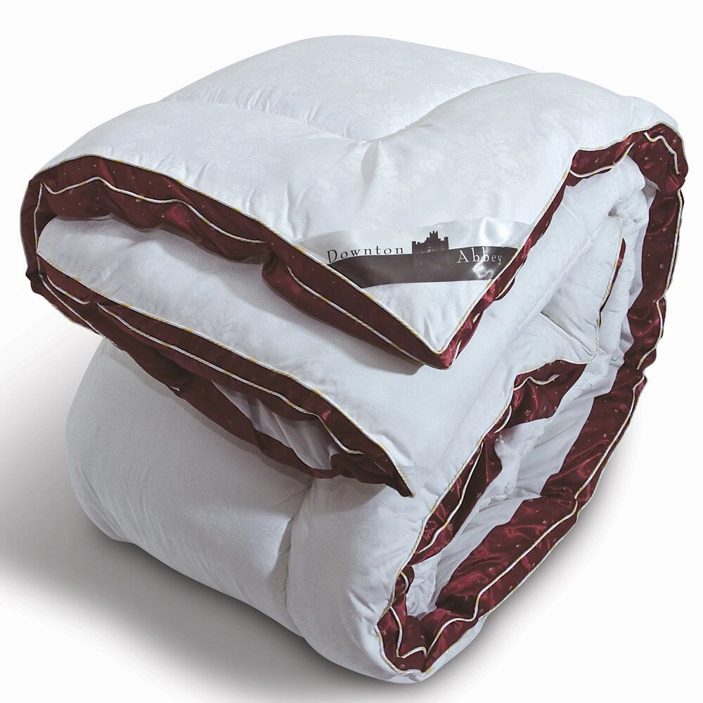 Downton Abbey Big and Soft Floral Quilted Fiber Bed