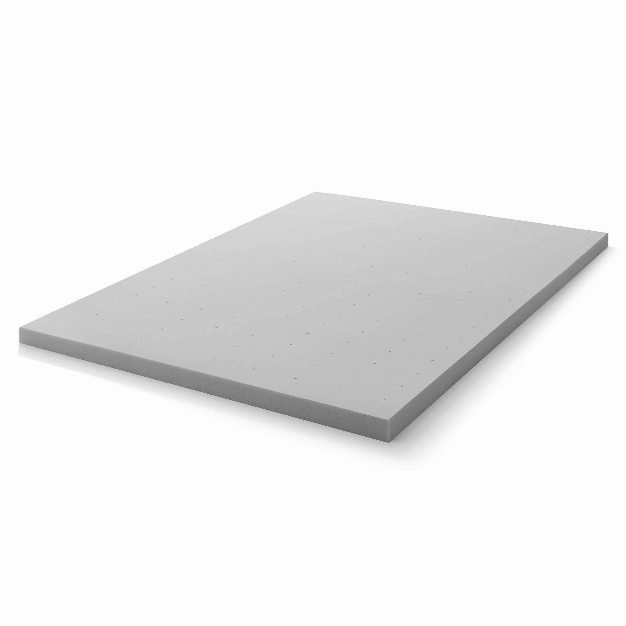Dr. Oz Good Life Say Goodnight Memory Foam Mattress Topper- Cal King - White