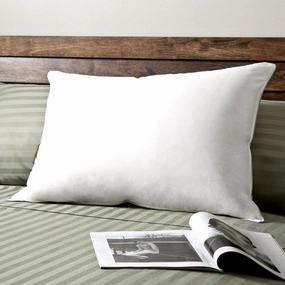 Dream Naturally Wool/ Down Blend Temperature Regulating Pillow pillows,bed pillow,sleeping cushion