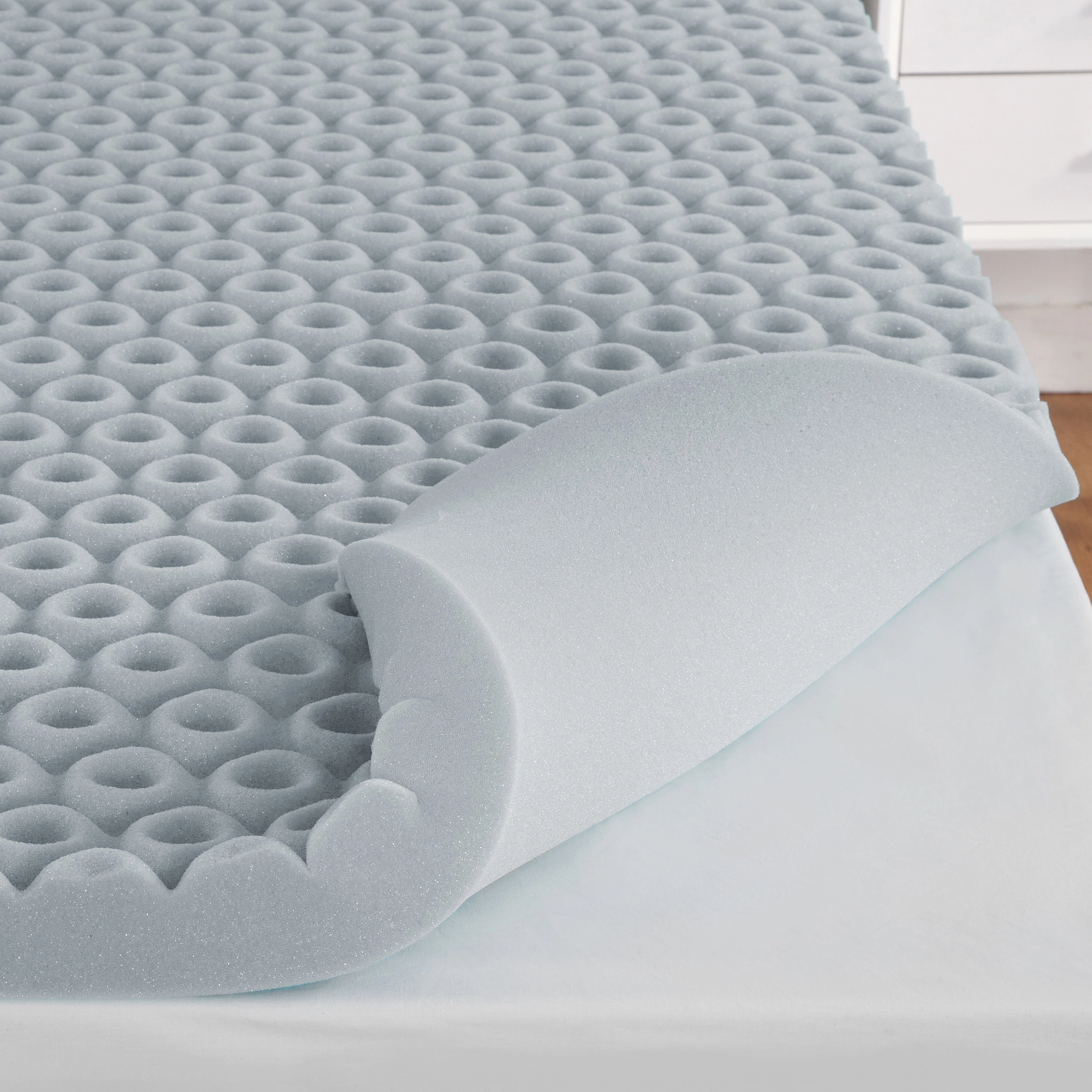 Dream Serenity Cool Point Graphite-Infused Memory Foam Mattress Topper