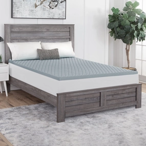 Dream Serenity Cool Point Graphite-Infused Memory Foam Mattress Topper mattress pads,mattress topper,bed protection