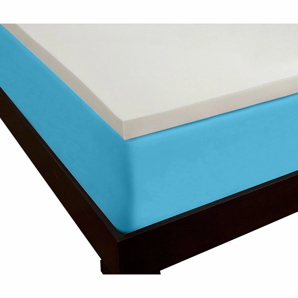 DreamDNA 3-inch 4-pound Density Memory Foam Mattress Topper