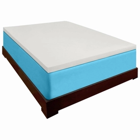 DreamDNA 3-inch 4-pound Density Memory Foam Mattress Topper mattress pads,mattress topper,bed protection