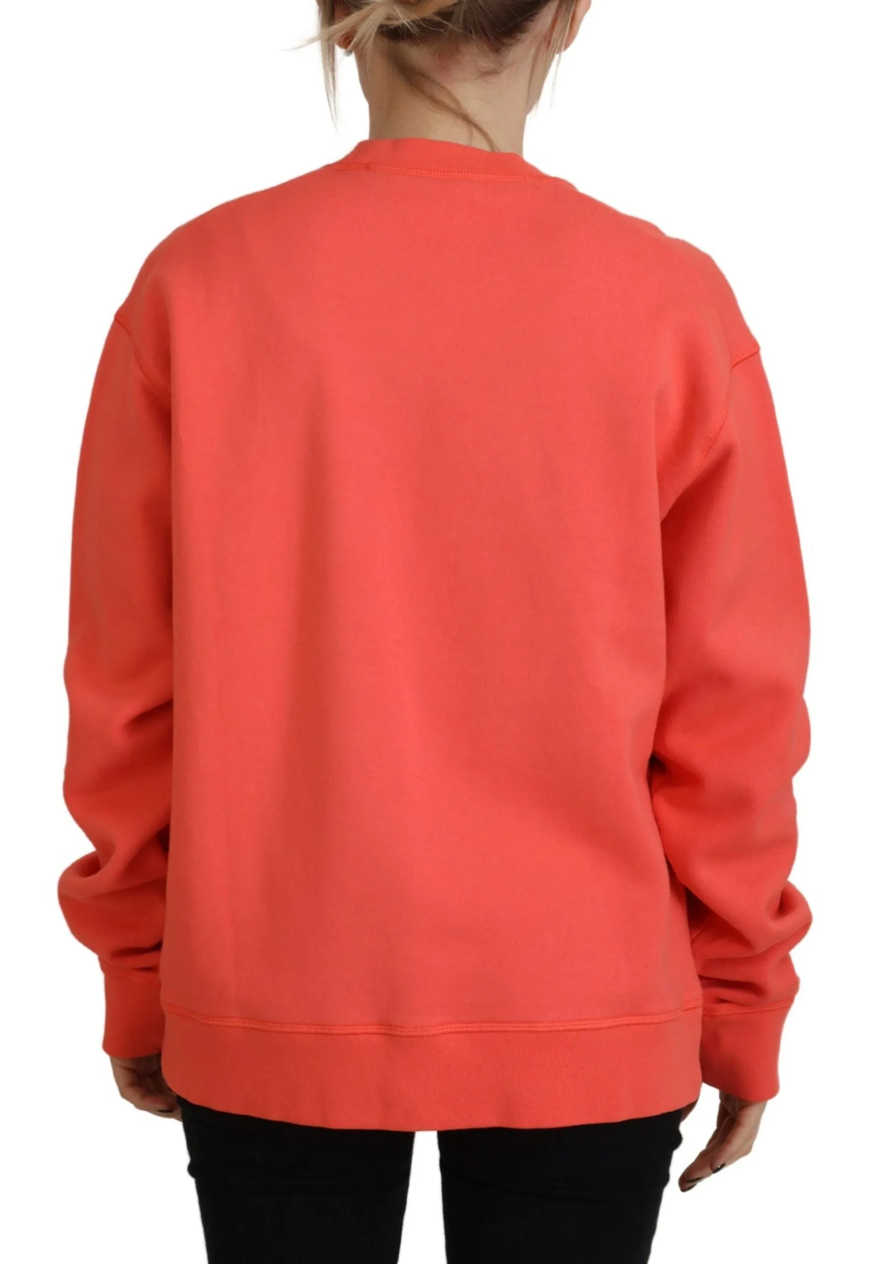 Dsquared Logo Embroidery Women Long Sleeve Women's Sweater (Pre-Owned)
