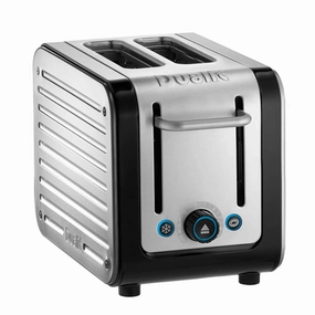 Dualit 2 Slot Toaster In Black And Brushed Stainless Steel Kitchen Accessories,kitchen counter accessories