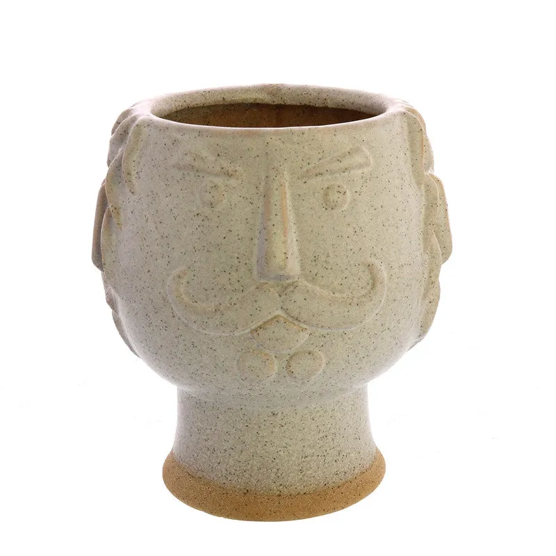 Duke Cachepot, Ceramic - White Vase,Ceramic Vase