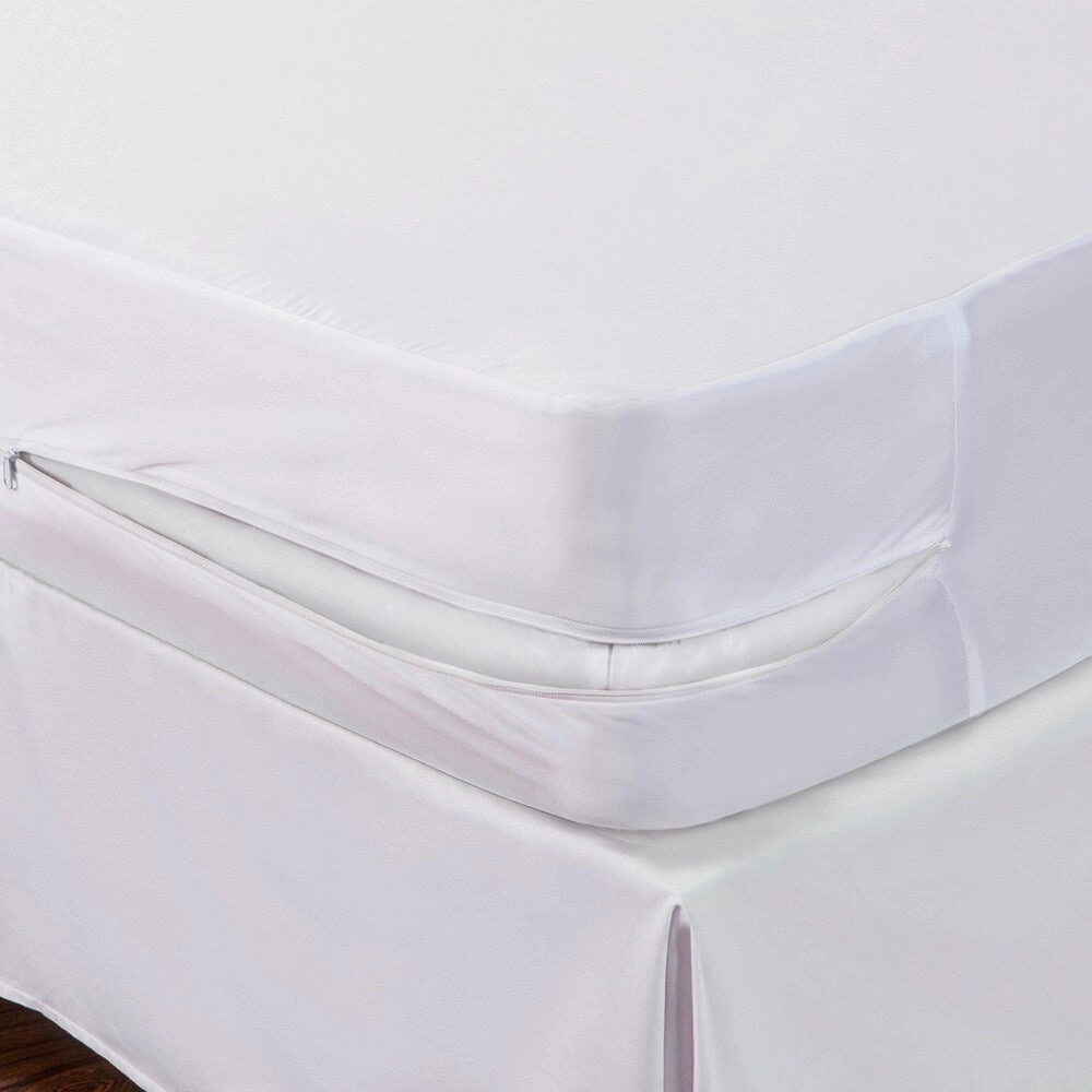 Dust Buster Breathable Mattress Protector - White