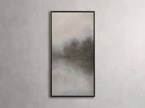 Early Haze III Framed Print Wall Art,canvas wall art set