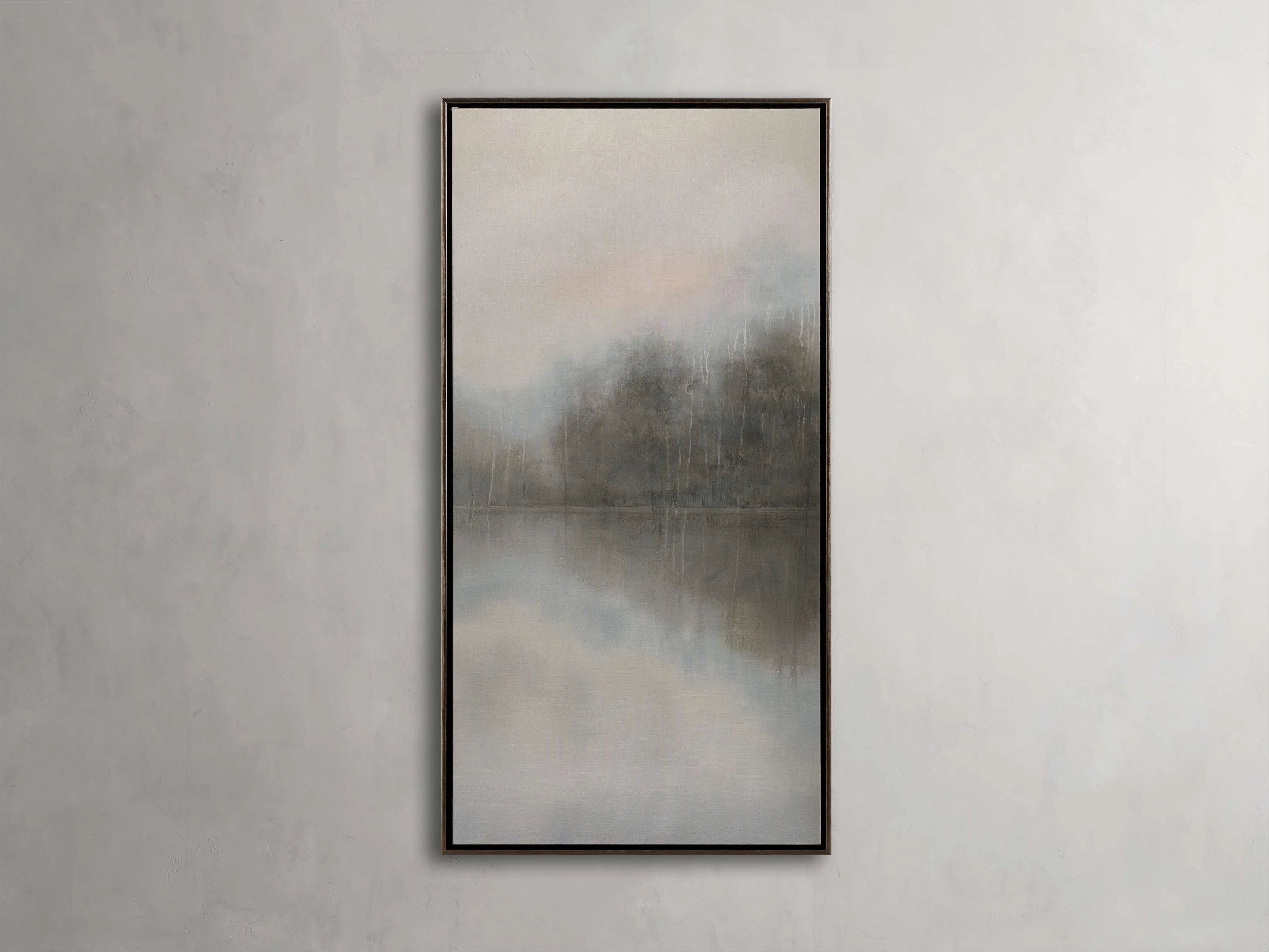 Early Haze III Framed Print Wall Art,canvas wall art set