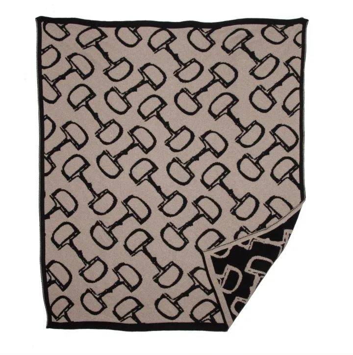 Eco Bits Reversible Throw Blanket