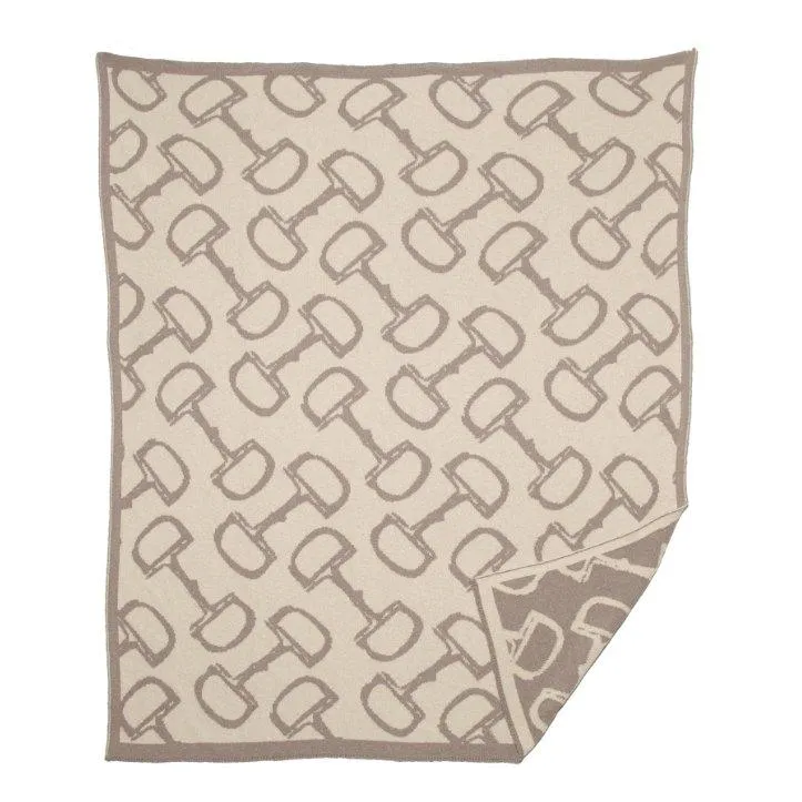 Eco Bits Reversible Throw Blanket