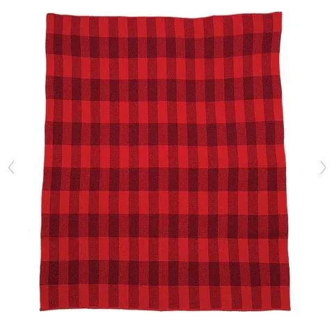 Eco Buffalo Plaid Throws - 4 Colors