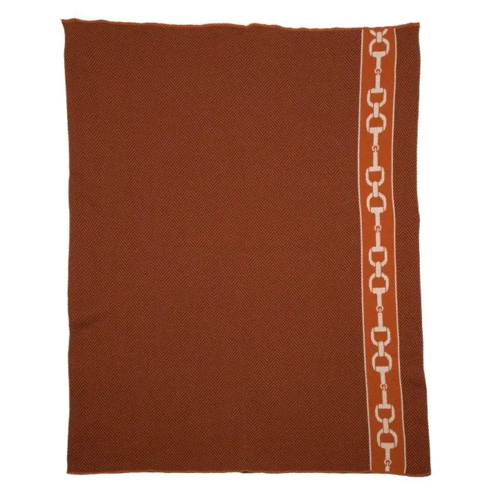 Eco Herringbone & Bit Throw Blanket