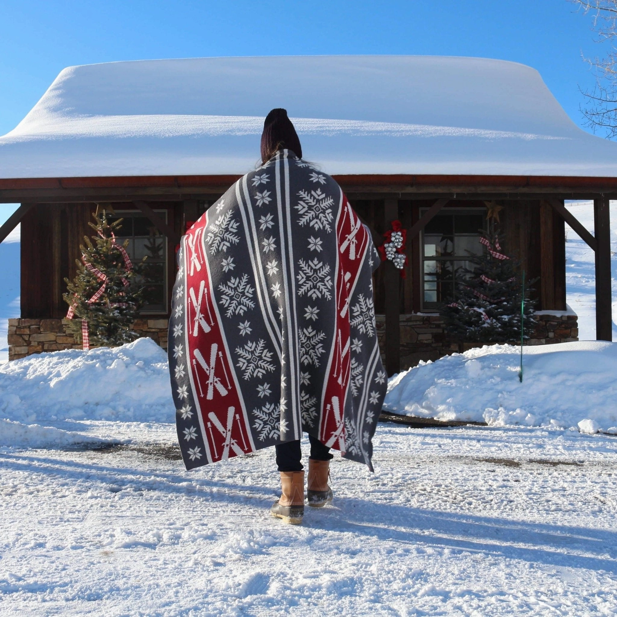 Eco Aspen Winter Throw Blanket