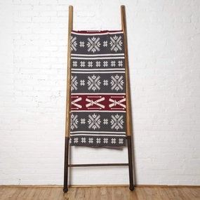 Eco Aspen Winter Throw Blanket storage cart, utility cart