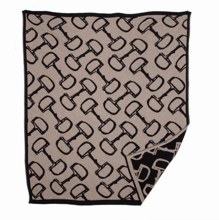 Eco Bits Reversible Throw Blanket