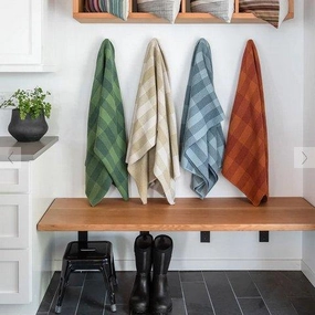 Eco Buffalo Plaid Throws - 4 Colors storage cart, utility cart