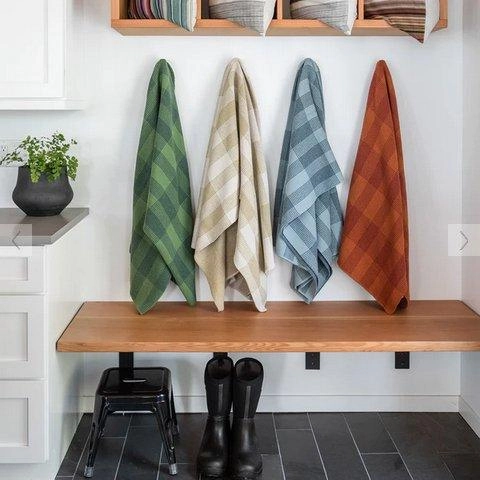 Eco Buffalo Plaid Throws - 4 Colors storage cart, utility cart