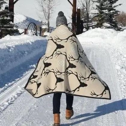 Eco Elk Throw Blanket