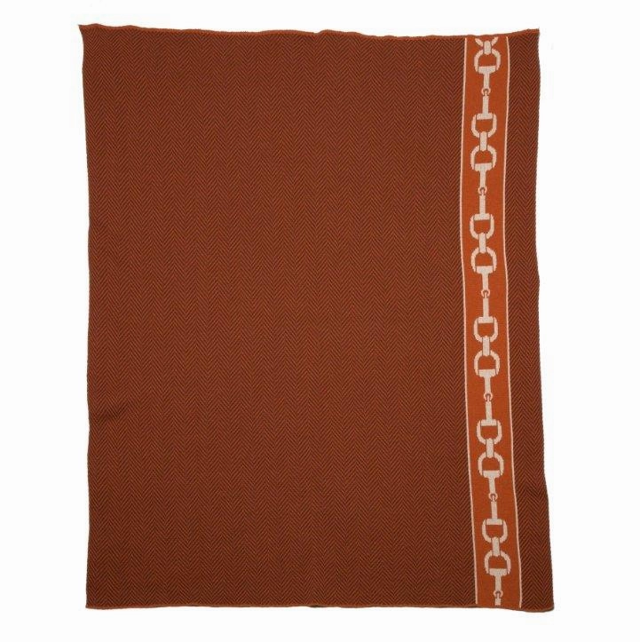 Eco Herringbone & Bit Throw Blanket