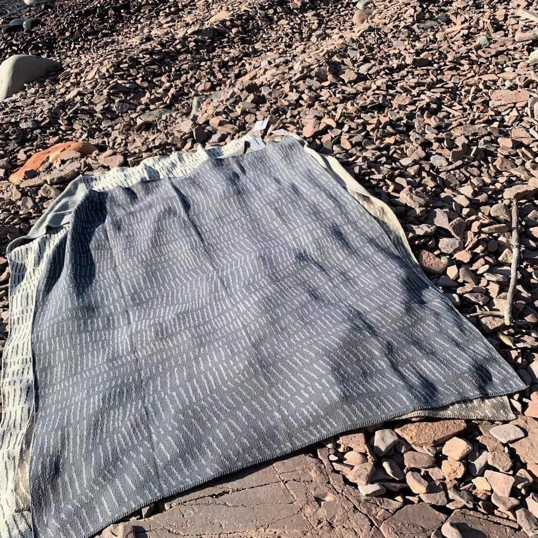 Eco Trails Woven Reversible Throw Blankets