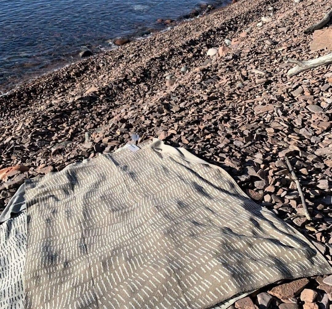 Eco Trails Woven Reversible Throw Blankets