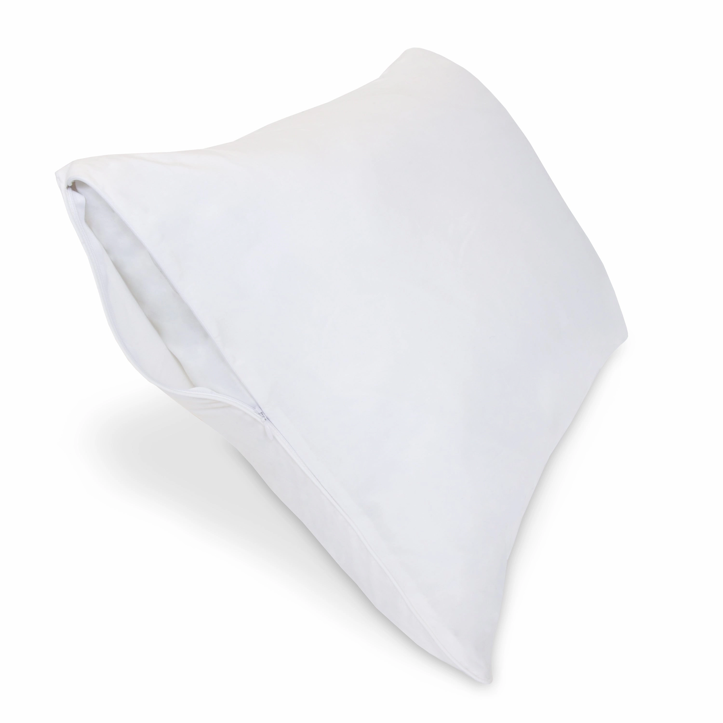 EcoPure Pure & Simple White Pillow & Pillow Protector