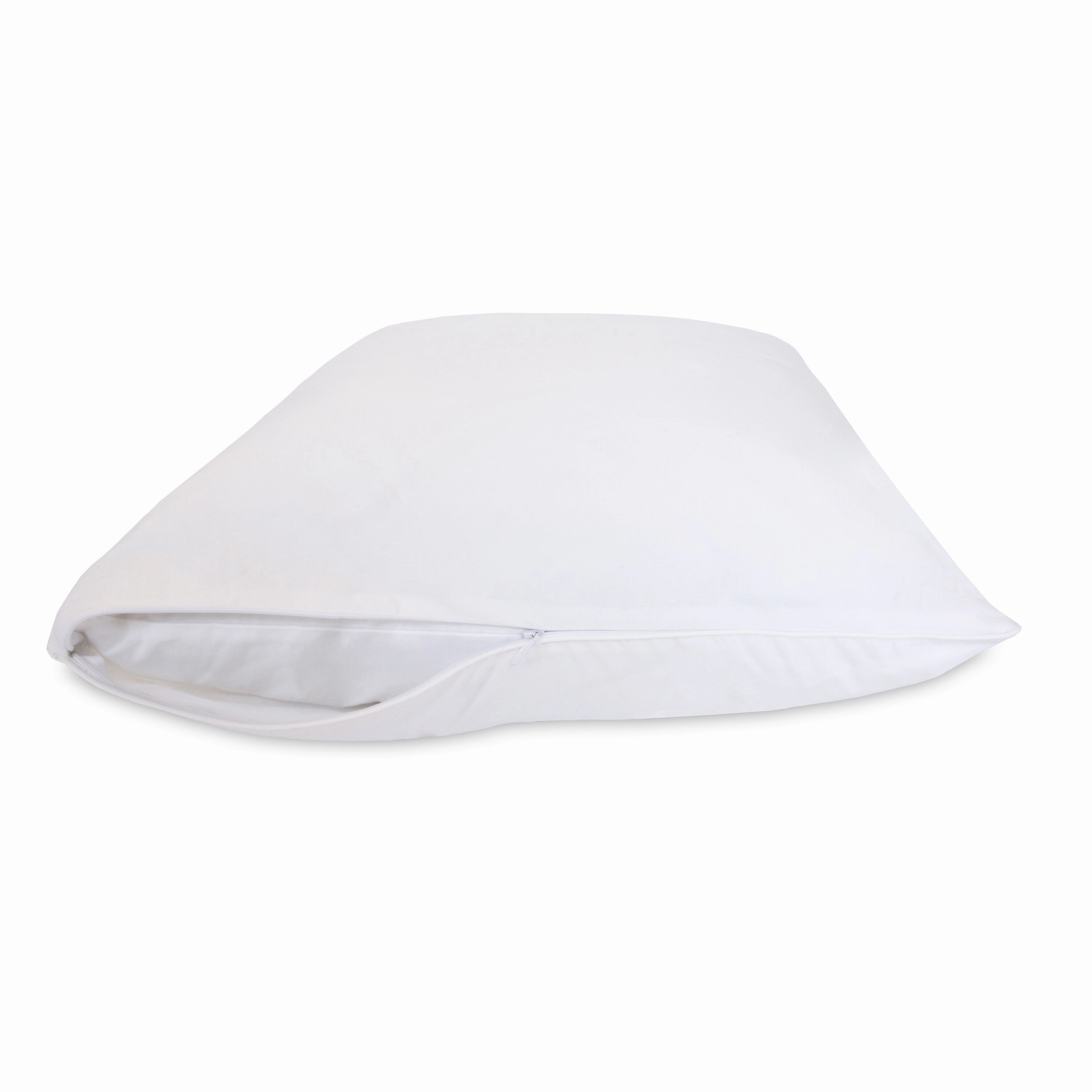 EcoPure Pure & Simple White Pillow & Pillow Protector pillows,bed pillow,sleeping cushion