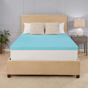 Ecossentials 3" Memory Foam Mattress Topper mattress pads,mattress topper,bed protection