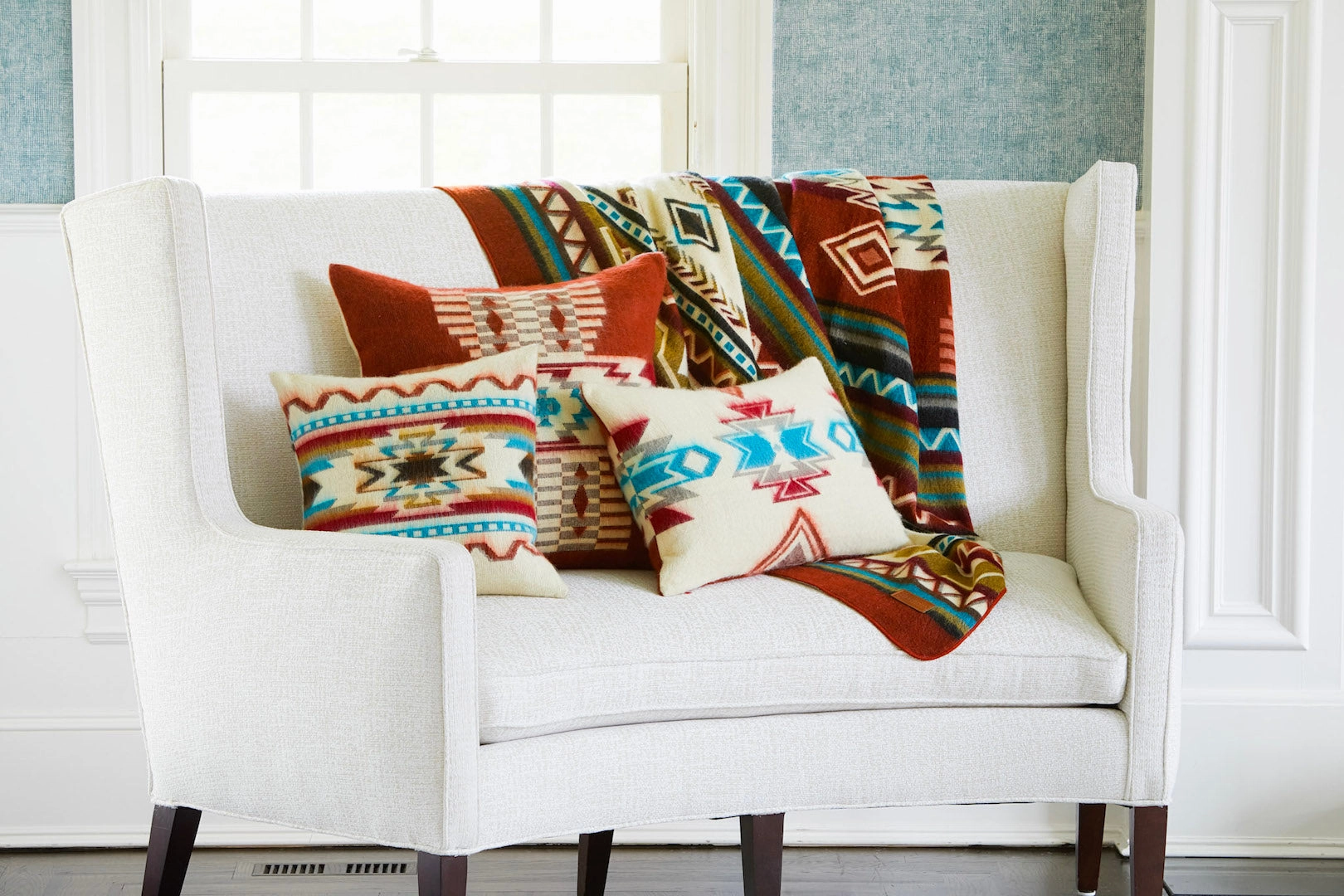 Ecuadorian Pillowcase - Small Antisana Earth