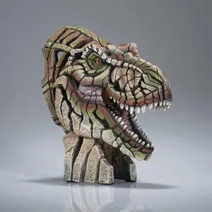 Edge Sculpture Miniature T-Rex Bust 5.7" Decorative Mirror,Home Decor Mirror