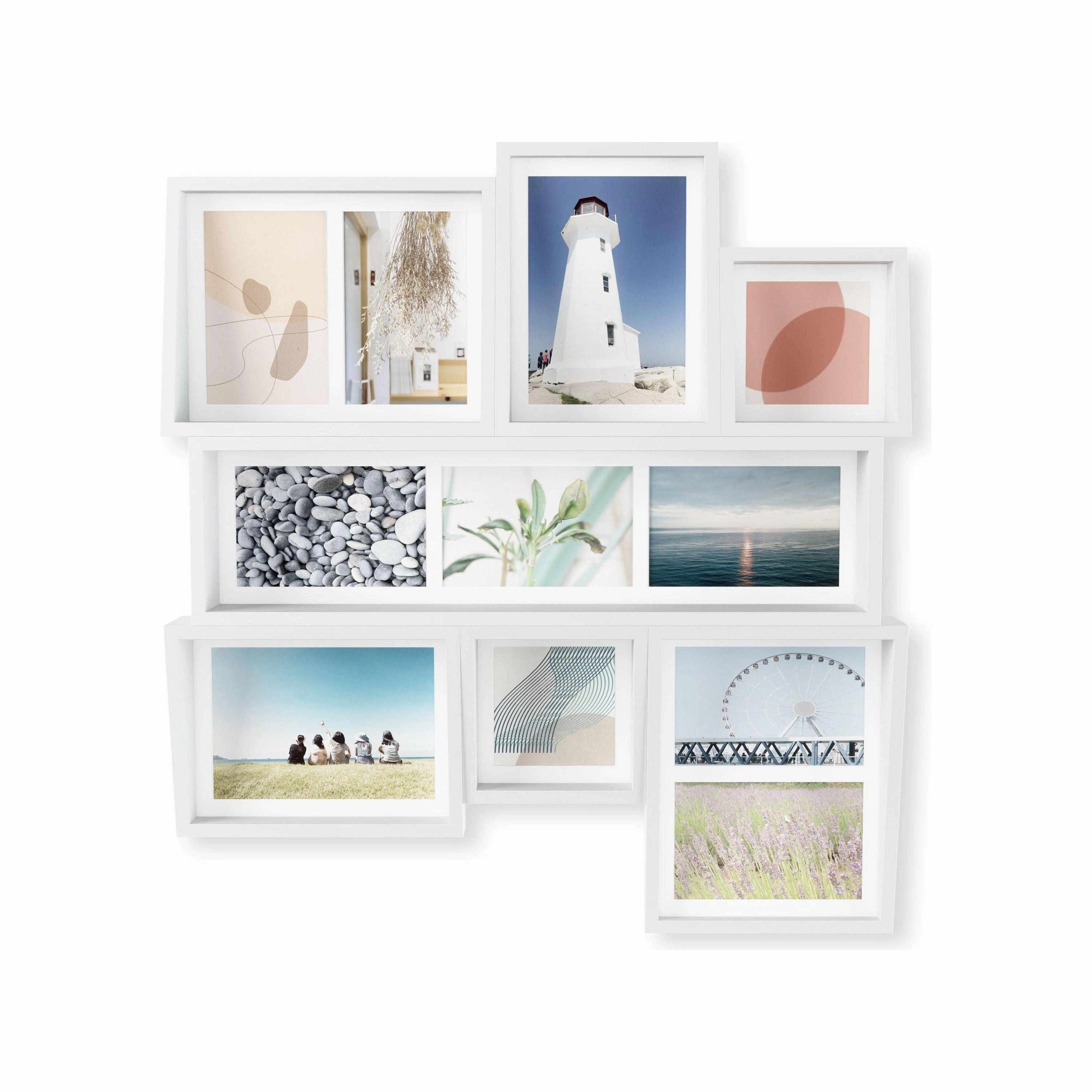 Edge Multi-Photo Wall Display
