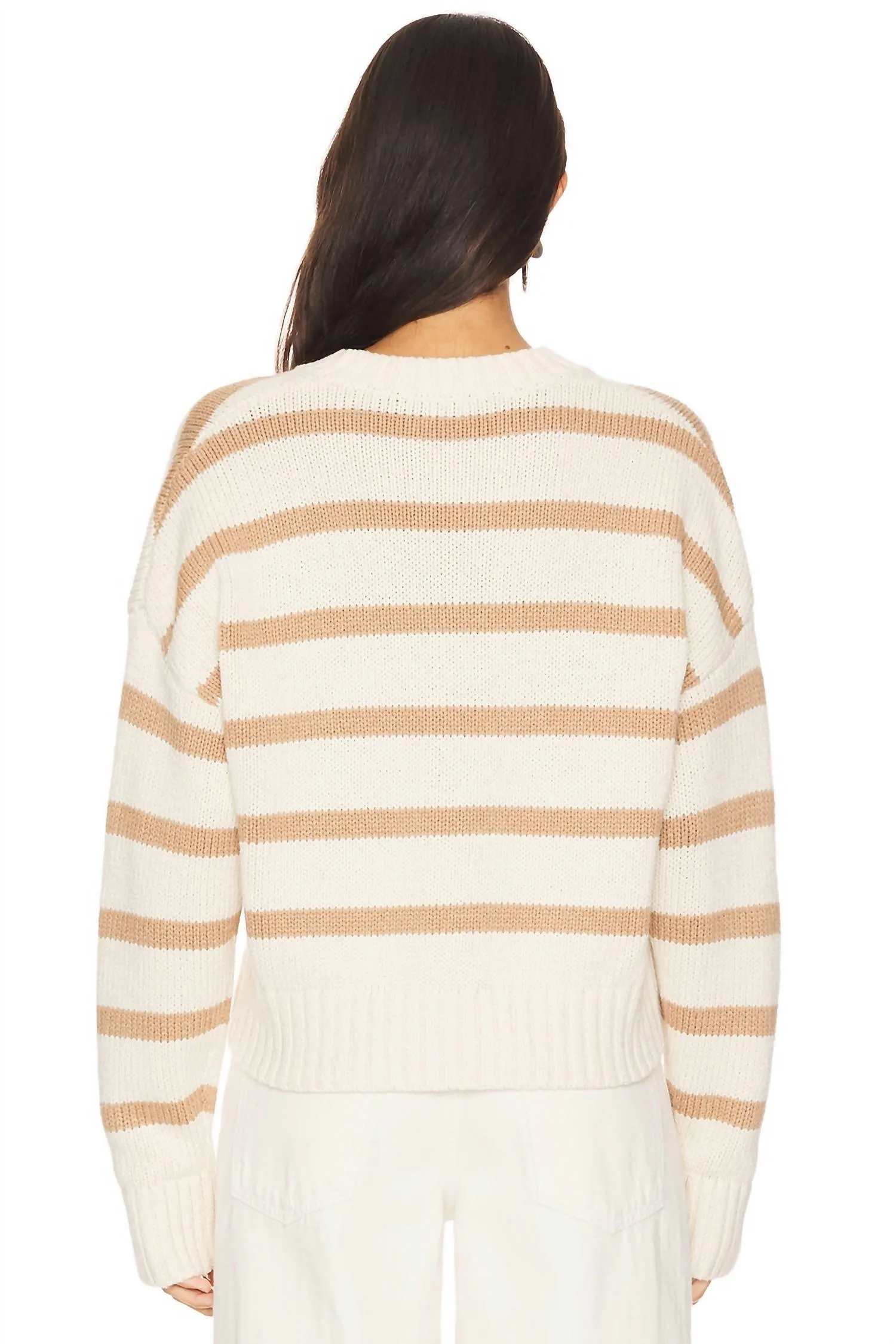 Edith Sweater In Cream/toffee