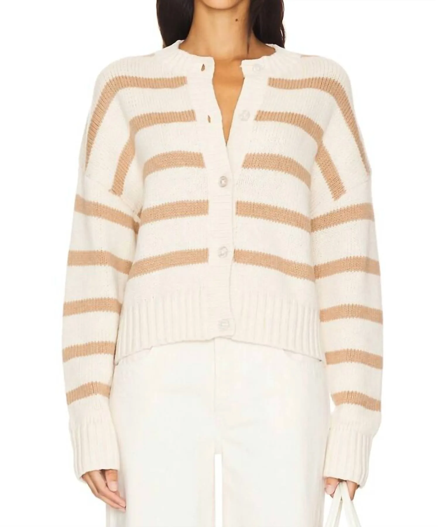 Edith Sweater In Cream/toffee