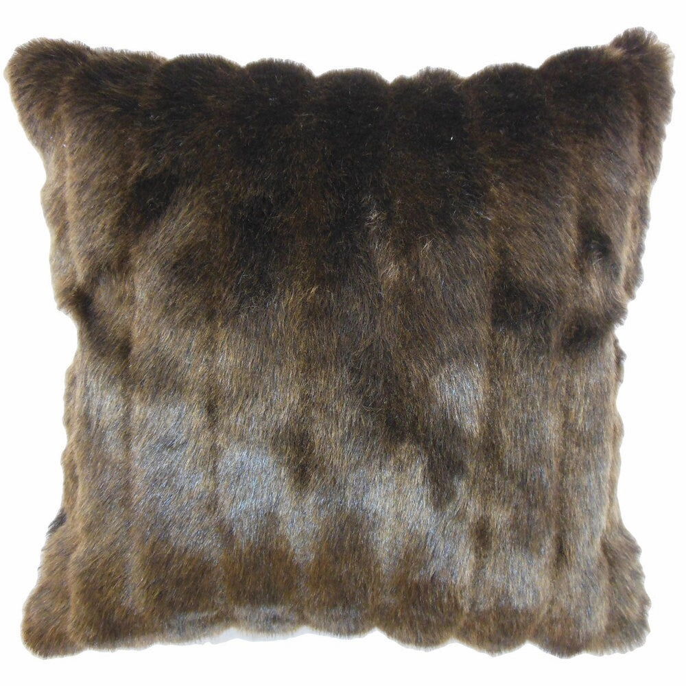 Eilonwy Mink Euro Sham Brown pillowcases,cotton pillow covers,bed linen