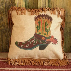 Electric Cowboy Boot Throw Pillow storage cart, utility cart