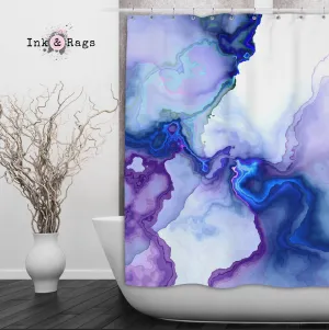 Electric Marble Shower Curtains and Optional Bath Mats Lighting,Lamps Fixtures