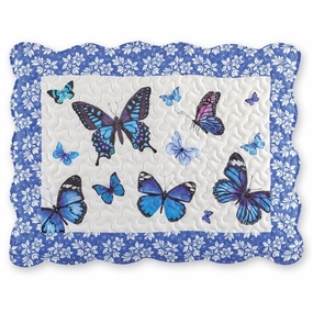 Elegant Butterfly Pattern Standard Pillow Sham pillowcases,cotton pillow covers,bed linen