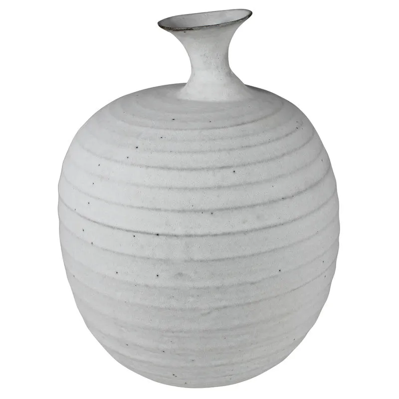 Eleo Vase with Neck, Ceramic - Lrg Vase,Ceramic Vase
