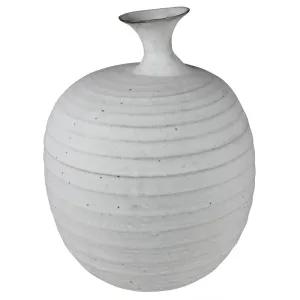 Eleo Vase with Neck, Ceramic - Lrg Vase,Ceramic Vase