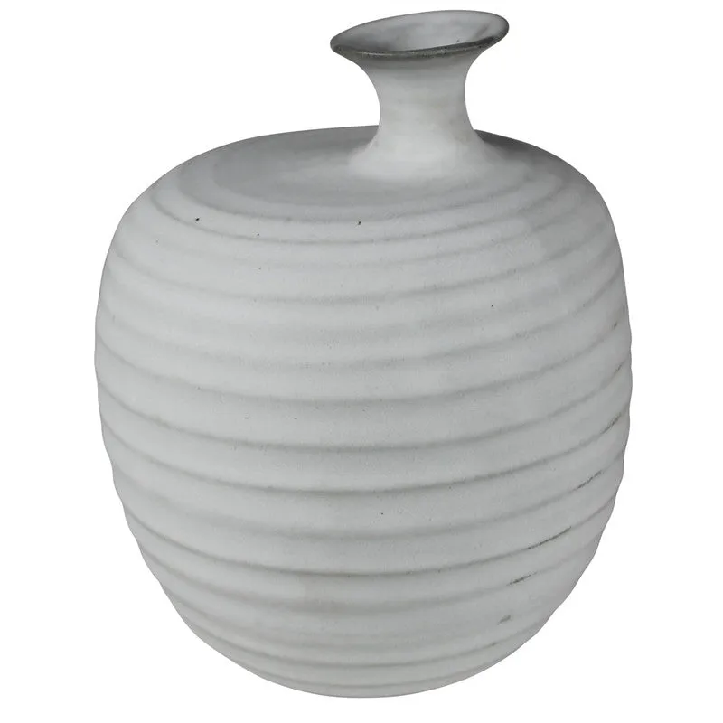 Eleo Vase with Neck, Ceramic - Sm Vase,Ceramic Vase