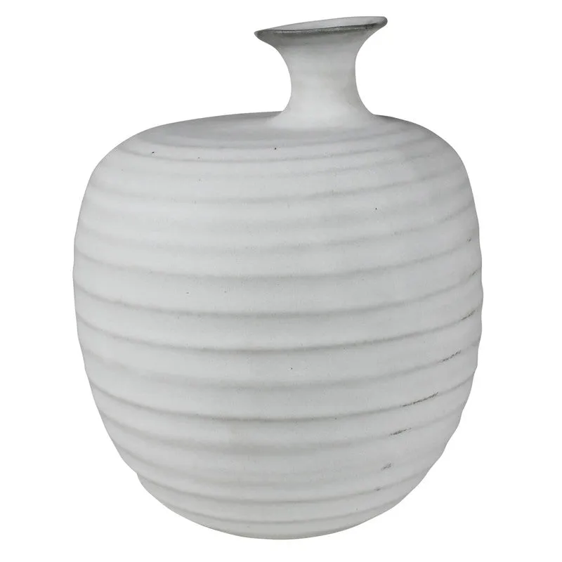 Eleo Vase with Neck, Ceramic - Sm