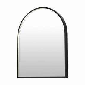 Elisse Arch 24x30" LED Mirror Wall Decor,modern wall decor set