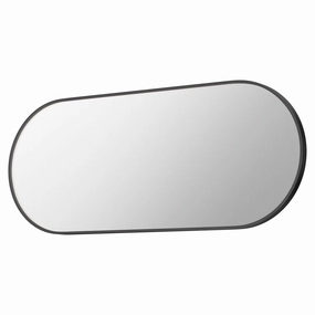Elisse Oval 28x68" LED Mirror Wall Decor,modern wall decor set