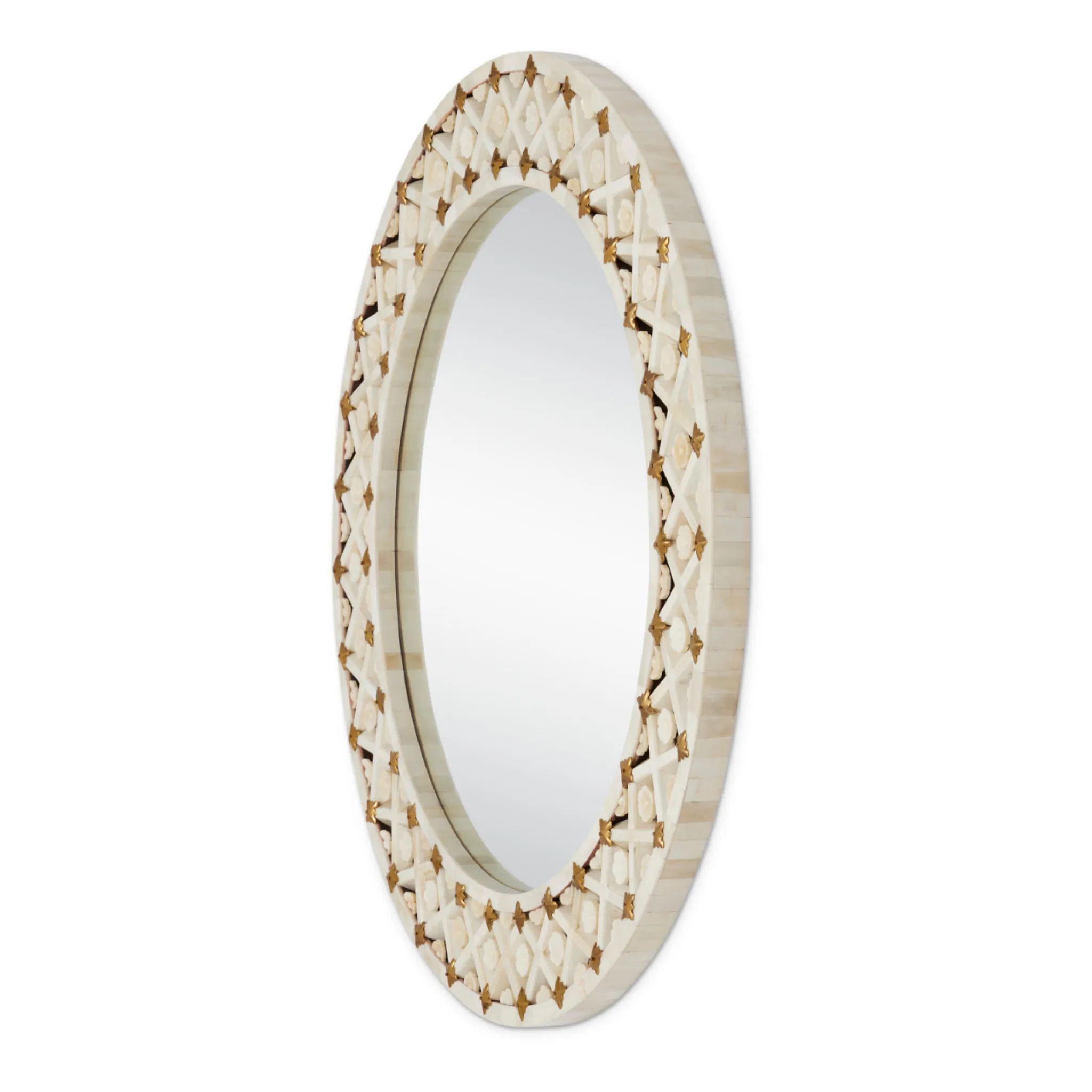 Ellaria Round Mirror