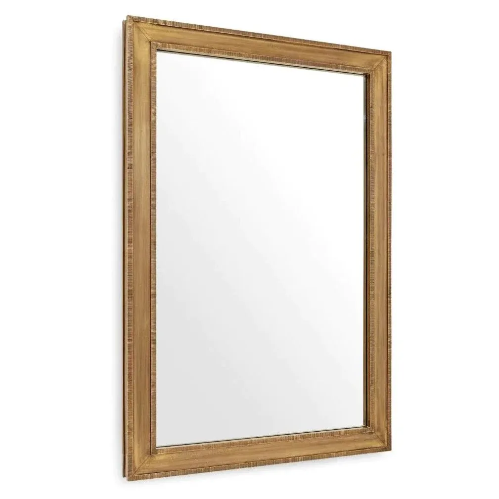 Ellen Large Mirror with Antique Brass Frame Cutting Board,Kitchen Board