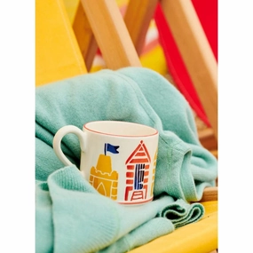 Emma Bridgewater Beach Hut 1/2 Pint Mug Kitchen,modern kitchen essentials