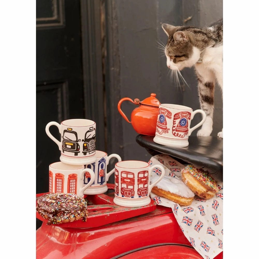 Emma Bridgewater Black Cab 1/2 Pint Mug